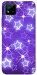 Чохол Purple sparkles для Realme C20