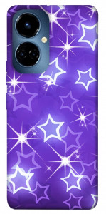 Чохол Purple sparkles для TECNO Camon 19 (CI6n)