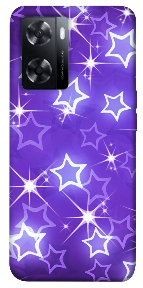 Чохол Purple sparkles для Oppo A57s