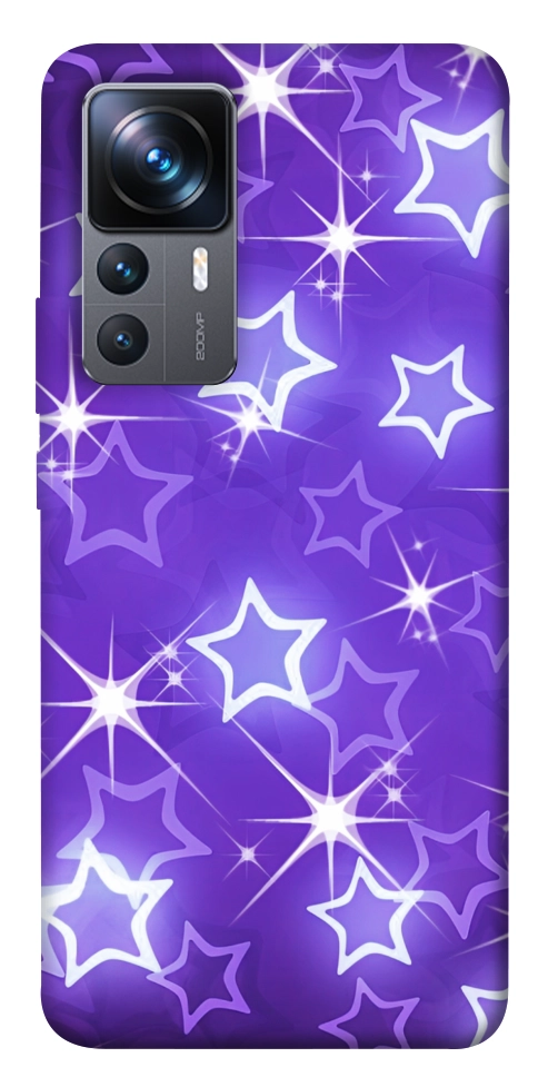 Чехол Purple sparkles для Xiaomi 12T