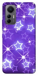 Чохол Purple sparkles для Xiaomi 12 Lite