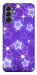 Чехол Purple sparkles для Galaxy A04s