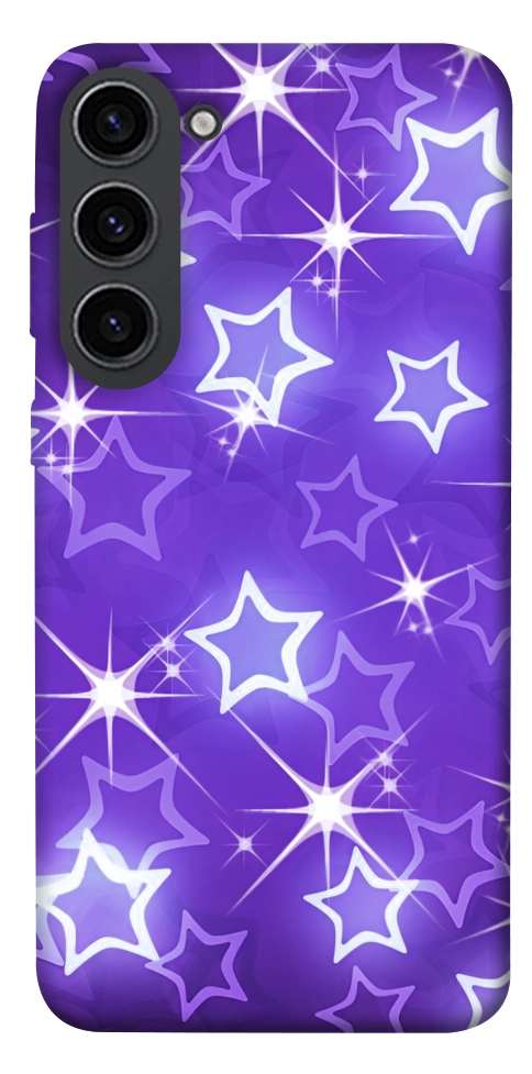 Чохол Purple sparkles для Galaxy S23