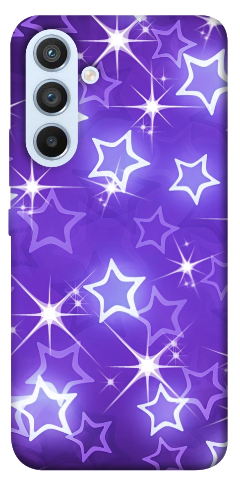 Чохол Purple sparkles для Galaxy A54 5G