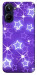 Чохол Purple sparkles для Realme 10 4G