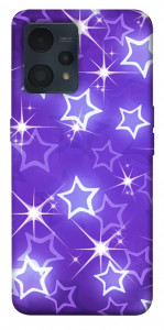 Чехол Purple sparkles для Realme 9 4G 