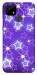 Чехол Purple sparkles для Realme C21