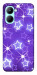 Чохол Purple sparkles для Realme C33