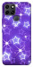 Чехол Purple sparkles для Infinix Smart 6