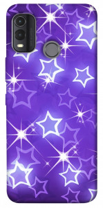 Чохол Purple sparkles для Nokia G11 Plus