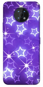 Чохол Purple sparkles для Nokia G50