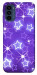 Чехол Purple sparkles для Motorola Moto G41