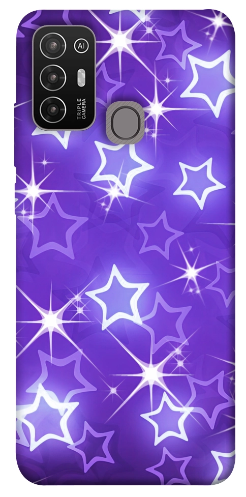 Чохол Purple sparkles для ZTE Blade A52