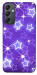 Чехол Purple sparkles для Galaxy A24 4G