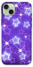 Чохол Purple sparkles для iPhone 15 Plus