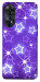 Чехол Purple sparkles для Oppo Reno 8 T 4G