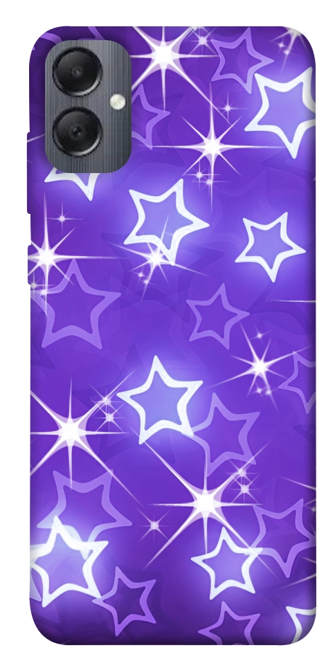 Чехол Purple sparkles для Galaxy A05