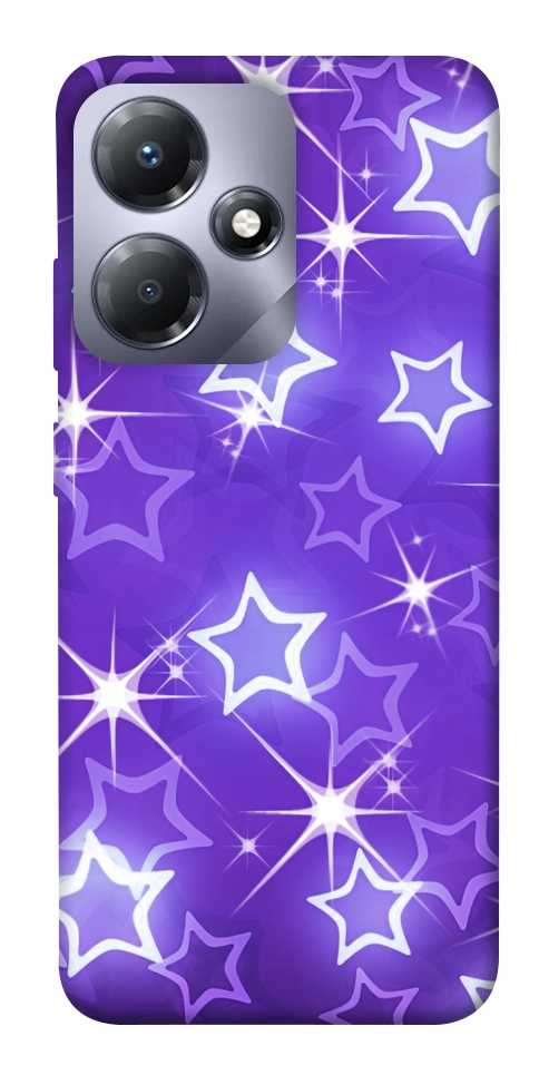 Чохол Purple sparkles для Infinix Hot 30i