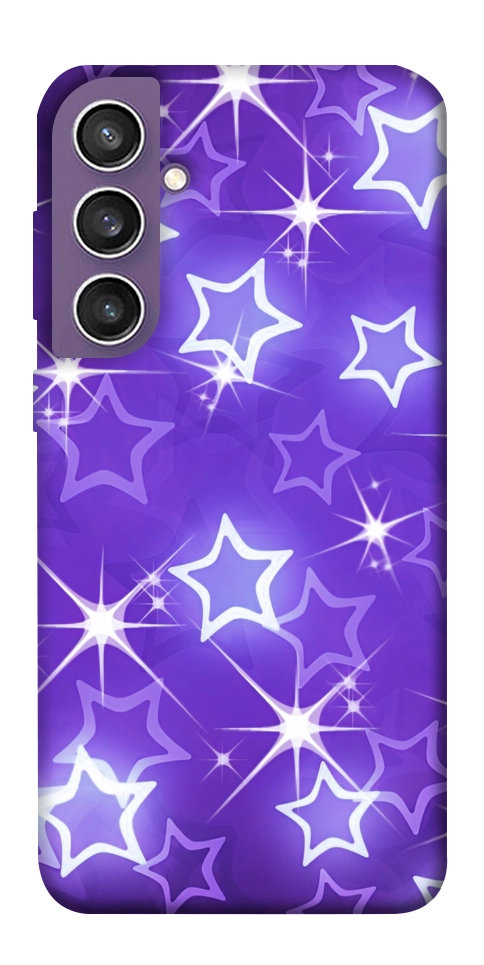 Чохол Purple sparkles для Galaxy S23 FE