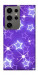 Чехол Purple sparkles для Galaxy S24 Ultra