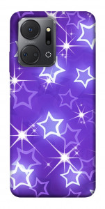 Чохол Purple sparkles для Huawei Honor X7a