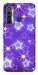 Чохол Purple sparkles для TECNO Camon 17