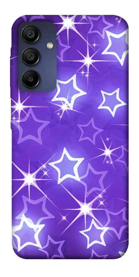 Чохол Purple sparkles для Galaxy A15