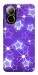 Чехол Purple sparkles для Realme C67 4G