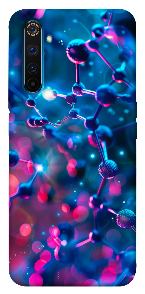 Чехол Neon molucula для Realme 6 Pro