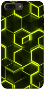 Чохол Neon hexagon для iPhone 8 plus (5.5")