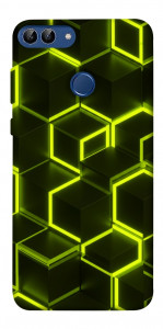 Чохол Neon hexagon для Huawei P smart