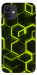 Чохол Neon hexagon для iPhone 12