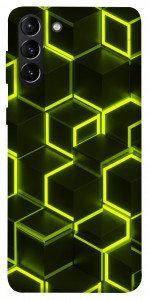 Чехол Neon hexagon для Galaxy S21+