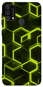 Чохол Neon hexagon для Galaxy M21s