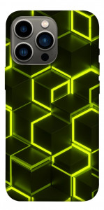 Чехол Neon hexagon для iPhone 13 Pro