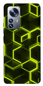 Чехол Neon hexagon для Xiaomi 12X