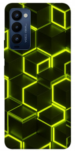 Чехол Neon hexagon для Tecno Camon 18 P