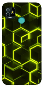 Чохол Neon hexagon для TECNO Pop 5