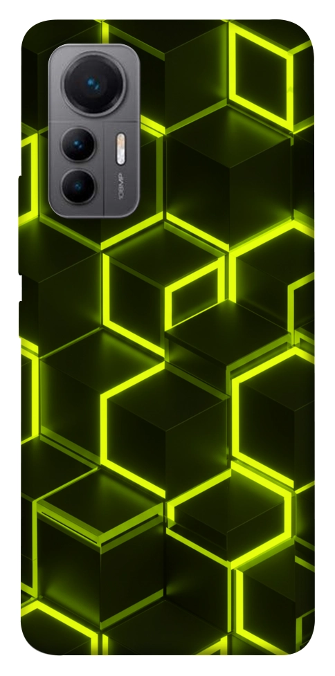 Чохол Neon hexagon для Xiaomi 12 Lite