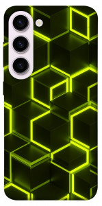 Чохол Neon hexagon для Galaxy S23+