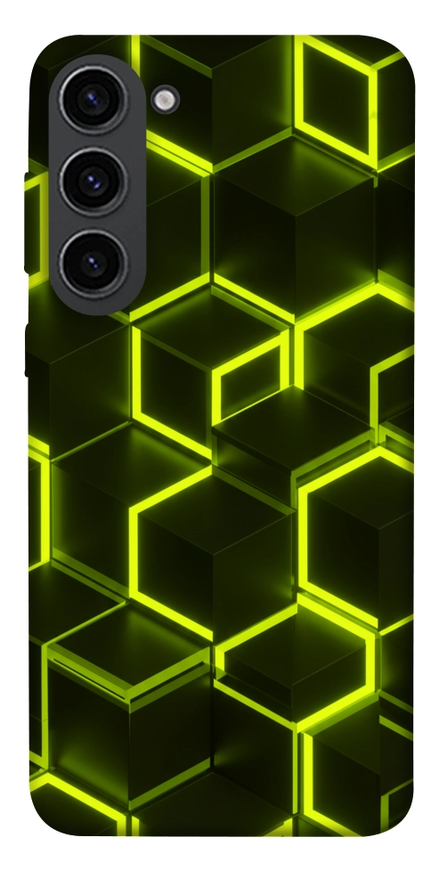 Чохол Neon hexagon для Galaxy S23