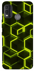 Чохол Neon hexagon для Nokia G11 Plus