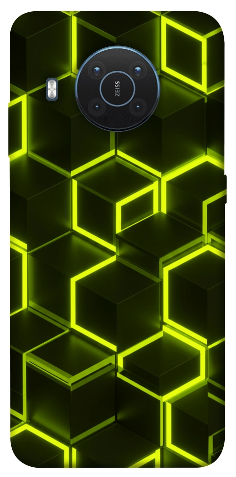 Чохол Neon hexagon для Nokia X20