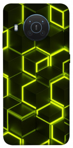 Чехол Neon hexagon для Nokia X20