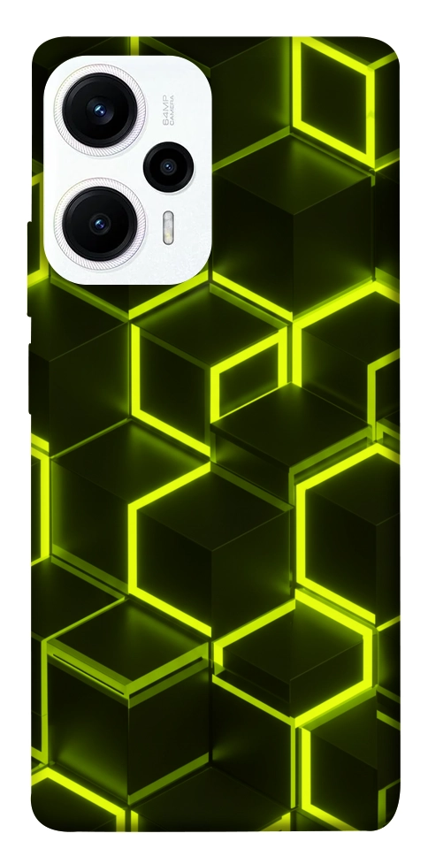 Чохол Neon hexagon для Xiaomi Poco F5