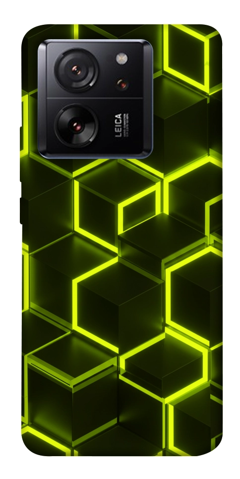 Чехол Neon hexagon для Xiaomi 13T