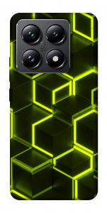 Чехол Neon hexagon для Xiaomi 14T Pro