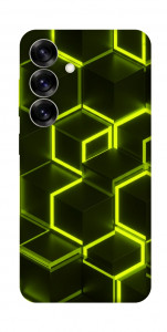 Чохол Neon hexagon для Galaxy S25