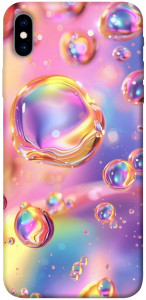 Чехол Neon bubbles для iPhone XS Max