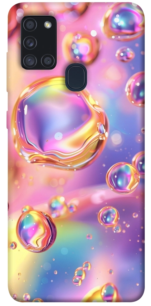 Чехол Neon bubbles для Galaxy A21s (2020)